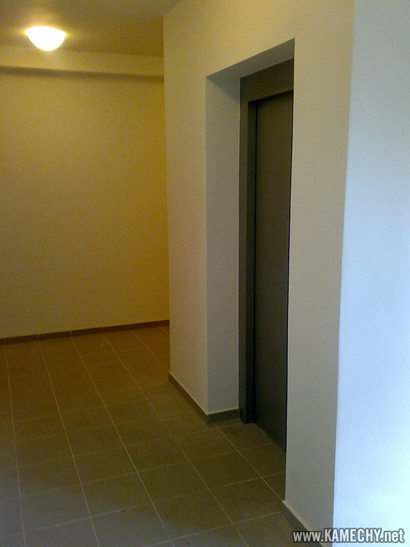 Aktuální stav stavby Kamechy I (etapa 1.) dne 5. 10. 2007