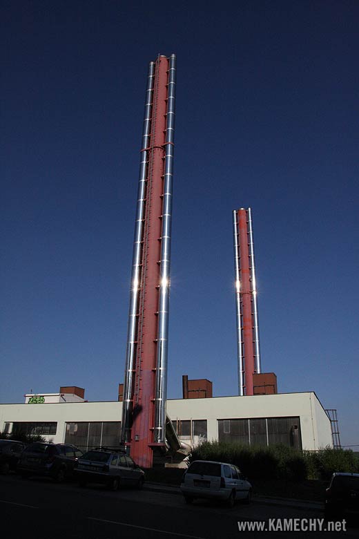 Aktuální stav stavby Kamechy I (etapa 2.) dne 4. 7. 2008