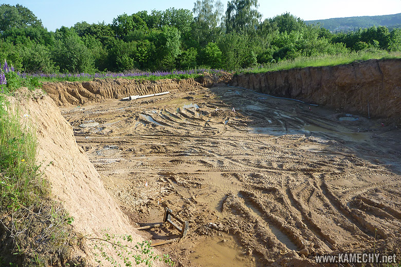 Aktuální stav stavby Kamechy III dne 6. 6. 2010