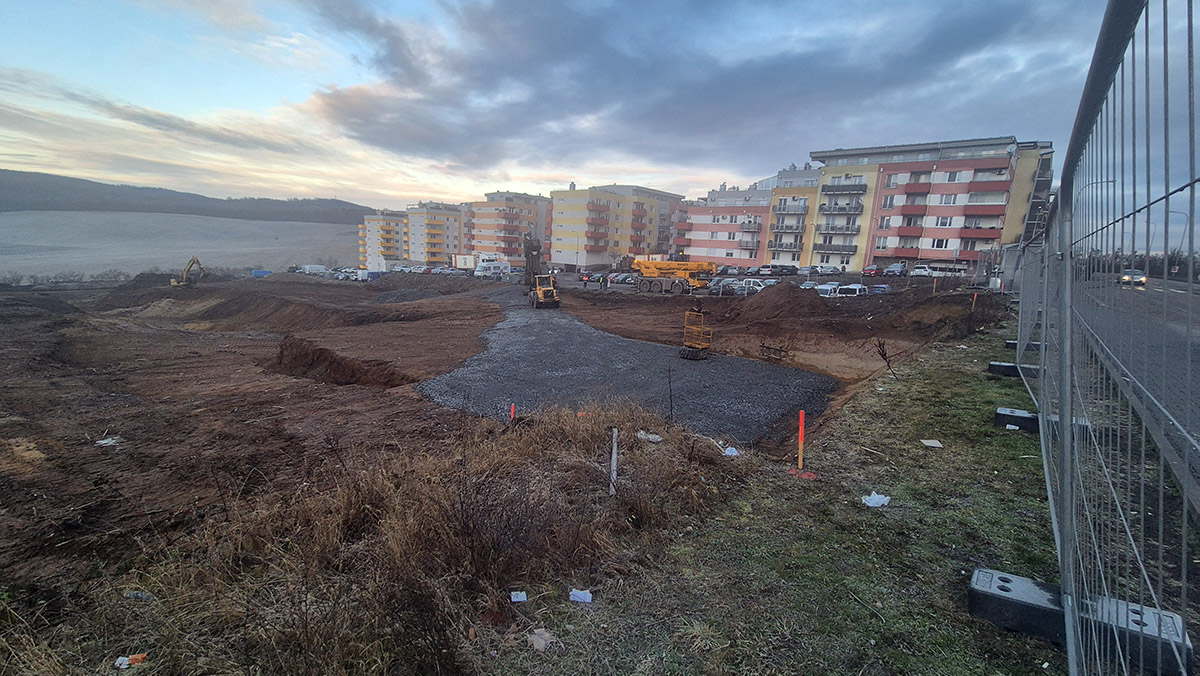 Tramvajový tunel Kamechy - výstavba - 27/01/2026