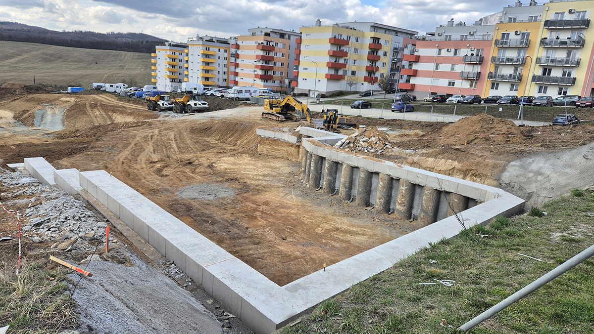 Tramvajový tunel Kamechy - výstavba - 14/03/2026